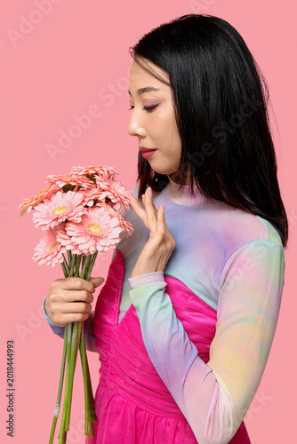 Beautiful young Asian woman...
