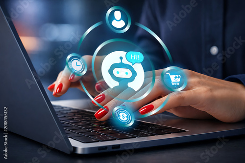 AI Chatbot Assistant Powering Digital Commerce Smart Customer Support for Seamless Online Shopping Experiences