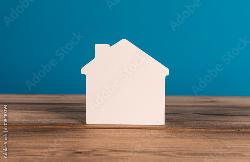 Simple image of a house cut...