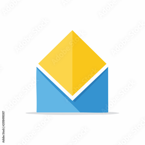 Free Download Stylized Envelope Icon - GFXLoad