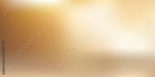 Cuadro en lienzo Soft gradient of warm beige and golden yellow abstract