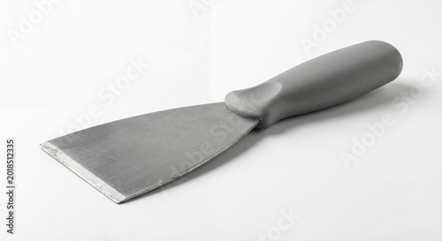 Paint scraper tool isolated on white studio background