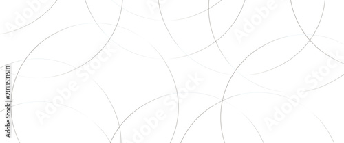 Intersecting thin curved lines forming a subtle abstract pattern on a white background
