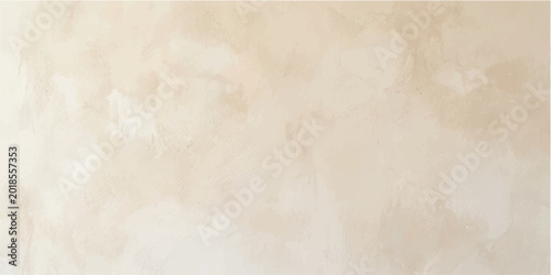 Quadro su tela Aged off white parchment paper texture with subtle cracks and marble veins for vintage background design