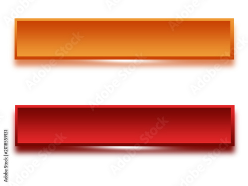 Free Download Red and Orange Gradient Lower Third Bar for Live Broadcast Graphics - GFXLoad