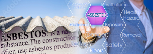 Foto Asbestos Management Plan - one of the most dangerous materials in the constructi