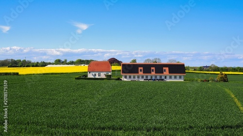 Foto Gebäude im Süden von Dänemark an der Ostsee