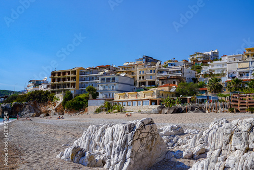Himarë , touristic destination in south Albania