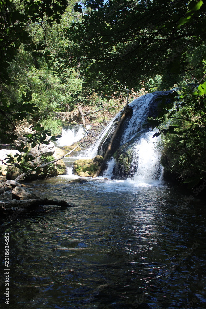 Obraz premium Wasserfall