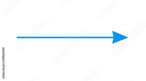 Free Download Blue arrow isolated on transparent background - GFXLoad