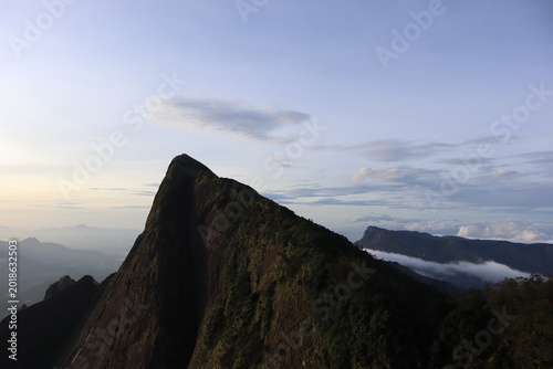 Every Peak Has a Story, Lost in the Beauty of the Misty Mountain Wilderness