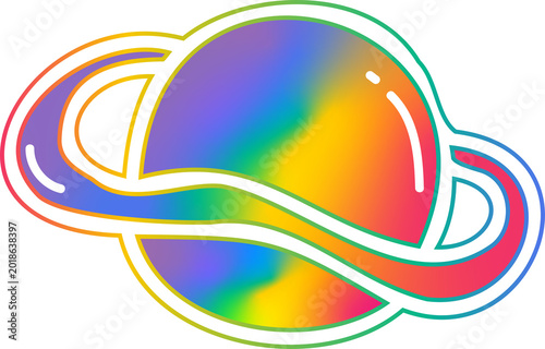 Saturn Joyful Pride month