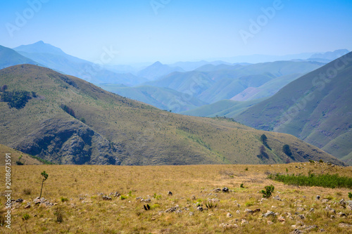 View on the Barberton Makhonjwa Mountains World Heritage Site, Barberton, Mpumalanga, South Africa.