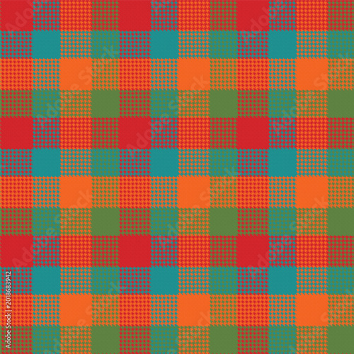 Seamless Retro Vintage Gingham Pattern May 5th 2026