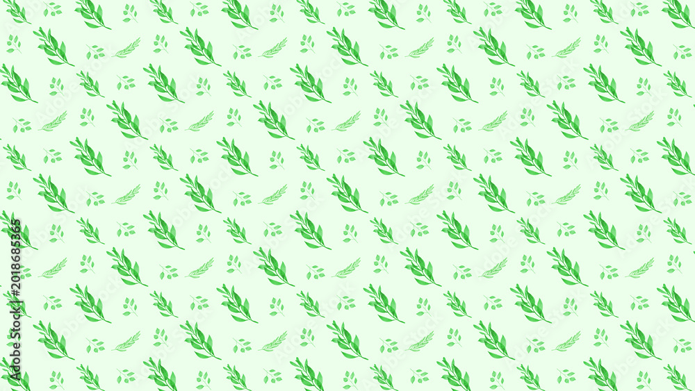 Naklejka premium Pale green seamless geometric pattern with multi-sized repetitive elements on light background.