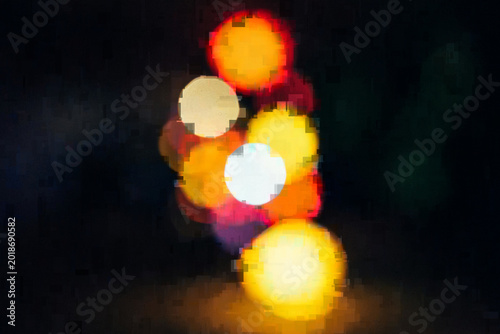 Aurora borealis abstract background