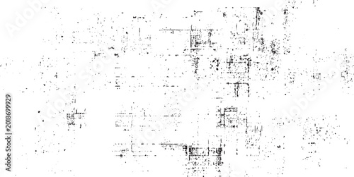 Abstract scratched cracked dust and scuffs texture grunge  black and white scratch dust crack wall white dust texture of Subtle grain texture overlay.  Vector grunge texture abstract background.