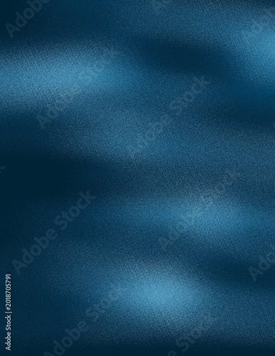 Schilderij op canvas Deep blue textured abstract background featuring subtle light waves, offering an
