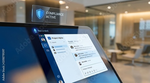 Guardians Active system displayed on a computer screen in a modern office