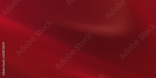 Schilderij op canvas Smooth deep red silk fabric texture with soft elegant folds illustration