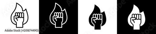Fotografía Passion Icon Multiple Style Vector Collection