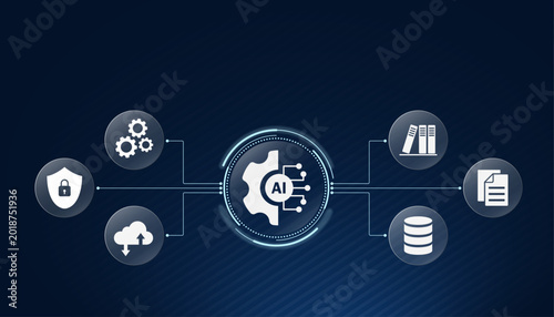 The concept of searching and saving documents using artificial intelligence