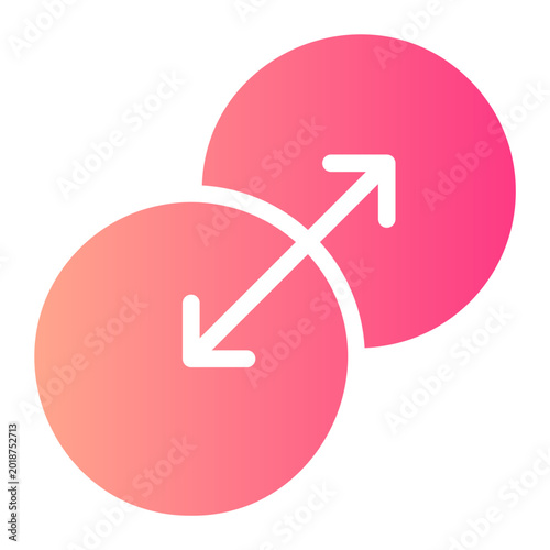 transition gradient icon