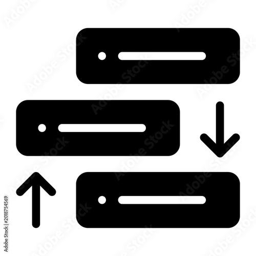 prioritize glyph icon