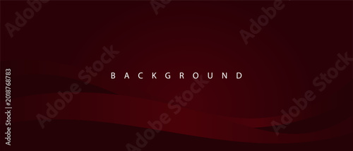 dark red abstract wave background with minimal gradient design.