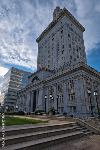  Oakland City Hall is the seat of government for the city of Oakland, California. Located in Frank H. Ogawa Plaza