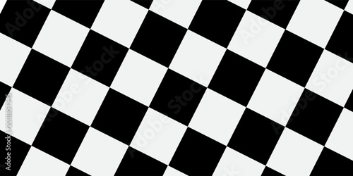 Chess board vector. Empty chess board isolated on white background. Checkerboard with empty squares top view for chess strategic game. Vector illustration.