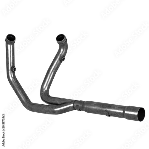 Obraz na plátne Sport Motorcycle Exhaust