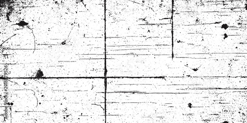 Εκτύπωση καμβά Black and white distressed grunge texture with horizontal lines background textu