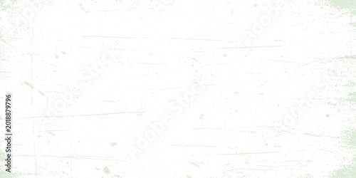 Konstfotografi Light white background with faint grunge textures and greenish tinge distressed