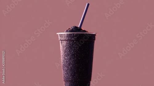 Dark Berry Slush Drink