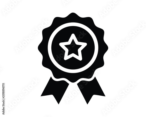Badge vector icon, Badge logo style, medal award symbols collection, Vector illustration