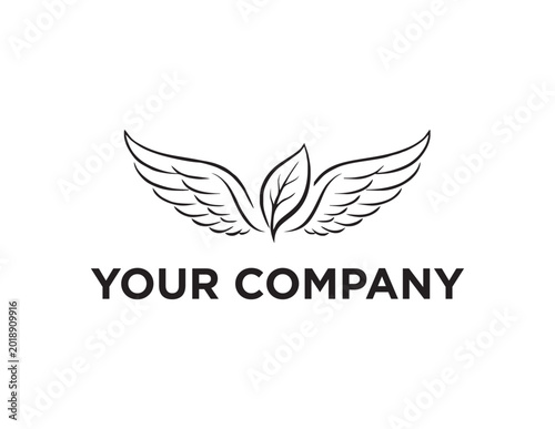 abstract vector logo design