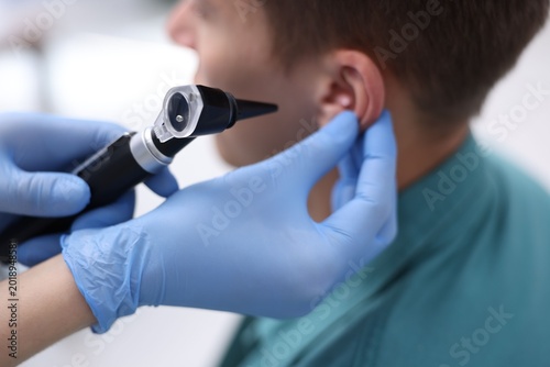 Konstfotografi Hearing test