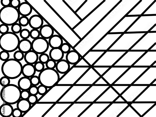 Line and Geometric Shape Designs