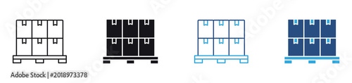 Фотография Warehouse Storage icon set