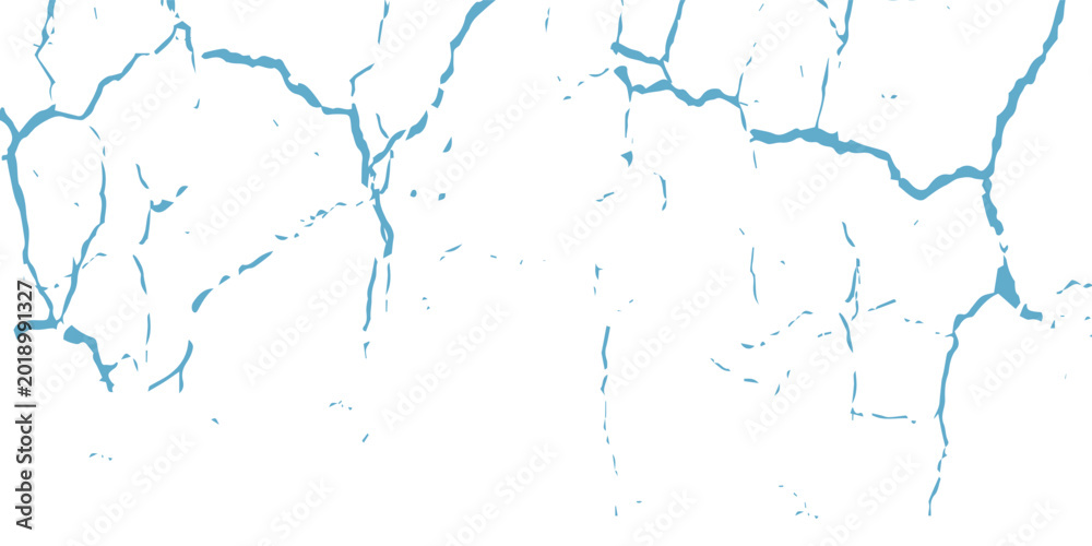 Fototapeta premium Cracked Texture: Cracked white wall texture. Surface cracks and fissures in ground. crack concrete white wall. Cracked soil texture transparent. Surface cracks and fissures in ground.