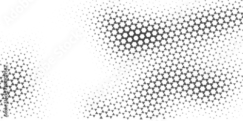 Photos Geometric pattern of black figures on a white background