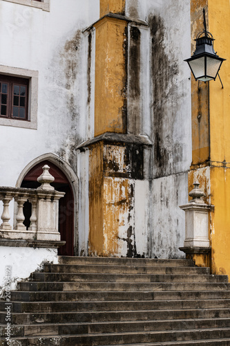 Détail d'un chateau au Portugal