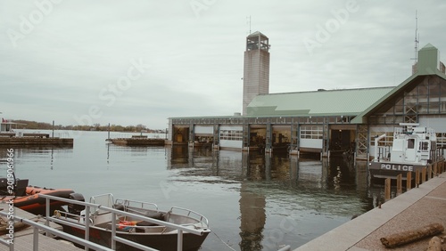 Photography Toronto Ferry Terminal Harbour Waterfront Canada Overcast Historic Dock Boats La