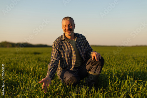 Fotografie Organic agriculture production