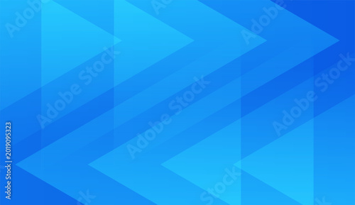 Fotografia Abstract Blue Gradient Geometric Shapes Background with Diagonal Lines and Trian