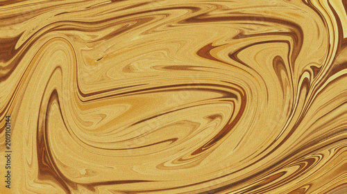 Tableau sur toile Marbled texture with golden brown hues.