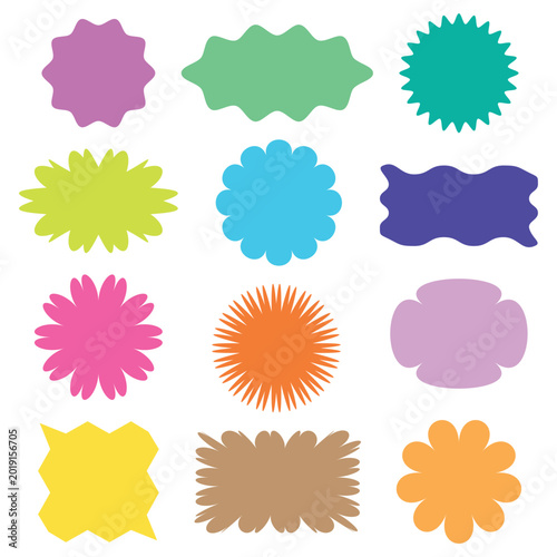 set of tags with different formats