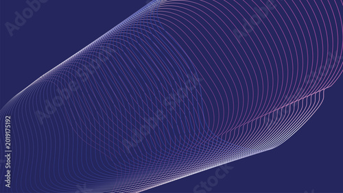 blue abstract wave line background