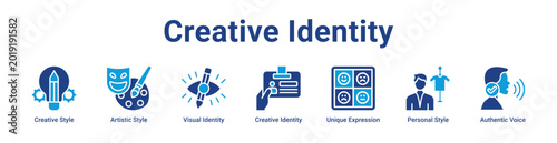 Photos -Creative Identity Web Icon Banner and Collection